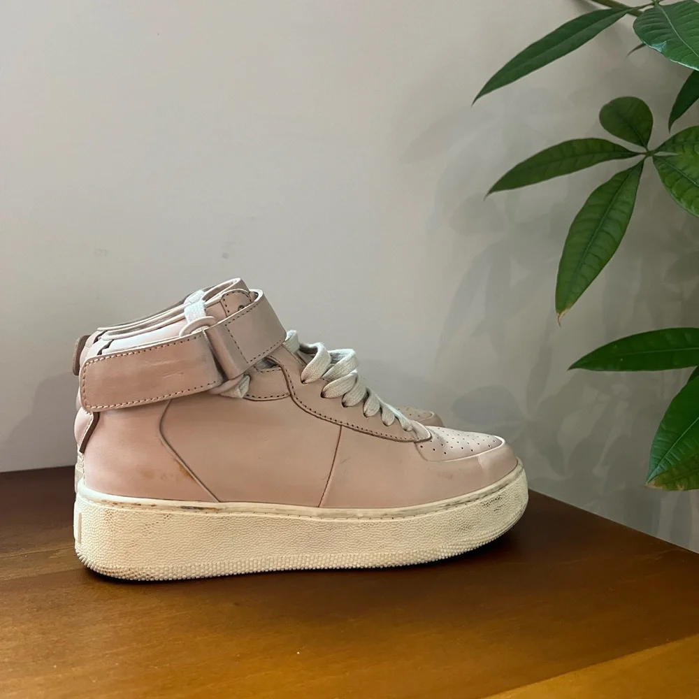 COPY - Celine mauve pink high top sneaker - Picture 3 of 4